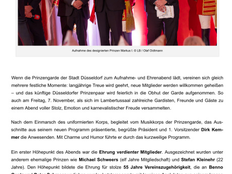 Lb prinzengrade aufnahme